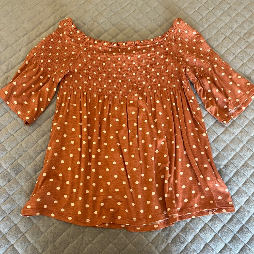 Cropped Flowy Top